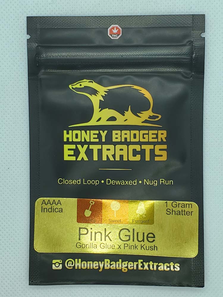 HONEY BADGER EXTRACTS SHATTER - Weed Nations